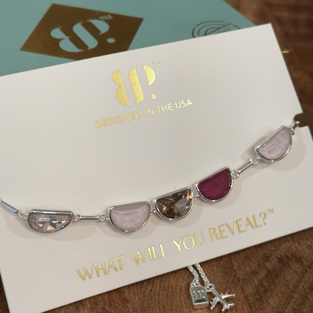 Bomb Party Jewel Candy 2026 Global Elite Tahiti Paradise Silver Bracelet NEW